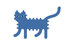 Art Cat Sticker by uniam_official