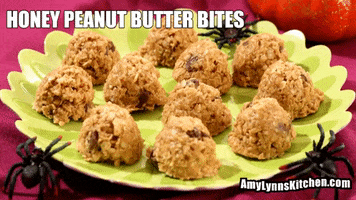 Peanut Butter Snack GIF by Amy Lynn's Kitchen