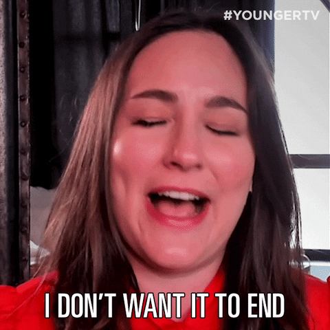 Aftershow I Dont Want It To End GIF by YoungerTV