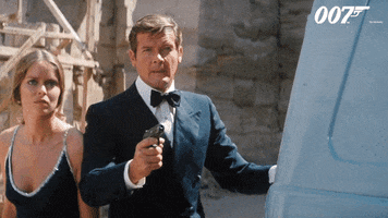 Roger Moore Eye Roll GIF by James Bond 007