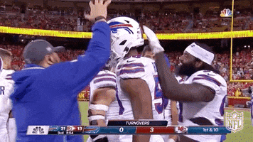 Buffalo Bills Hug GIF by NFL