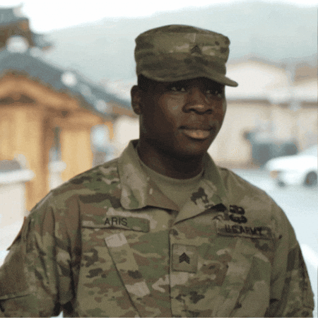 Us Army Side Eye GIF by GoArmy