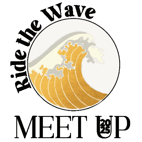 Meetup Sticker by Roberta Torresan