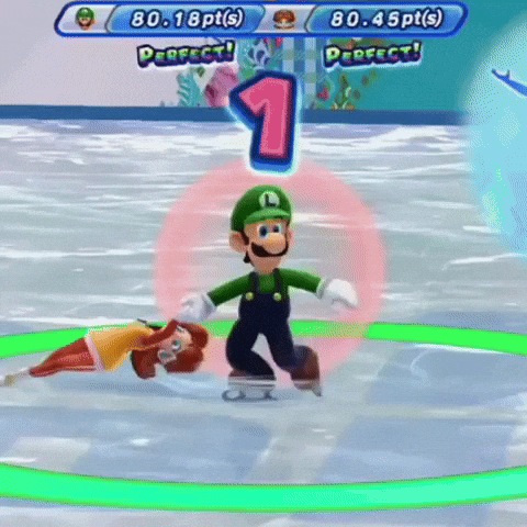 Super Mario Couple GIF
