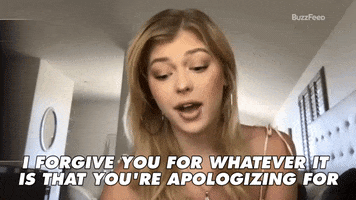Apologizing I Forgive You GIF by BuzzFeed