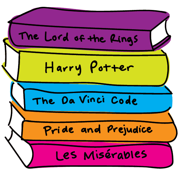 Books Reading Sticker by Orange County Library System for iOS & Android