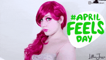 Blushing April Fools Day GIF by Lillee Jean