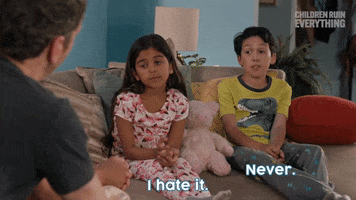Not Happening Canadian GIF by Children Ruin Everything