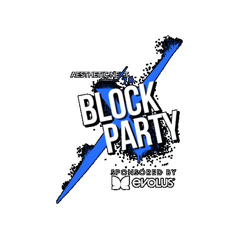 Block Party Anp Sticker by aestheticrecord