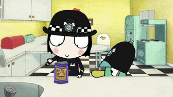 police cop GIF by Sarah & Duck