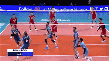 Team Spirit Wow GIF by Volleyball World