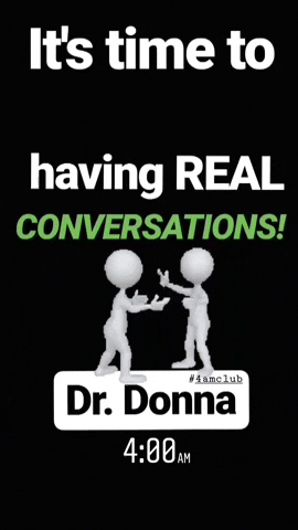talking good morning GIF by Dr. Donna Thomas Rodgers