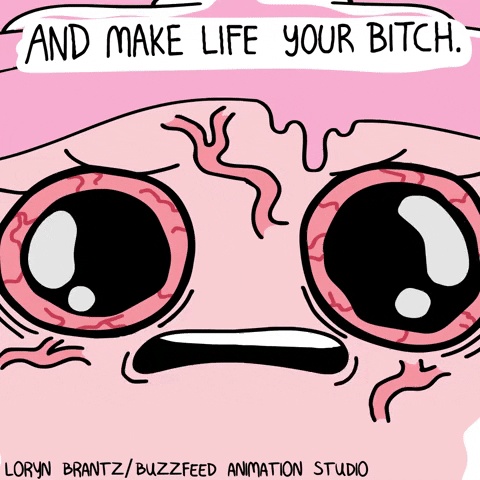 cupcake advice GIF by BuzzFeed Animation