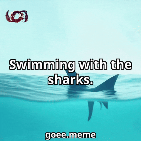 Space Swimming GIF by Goeememe