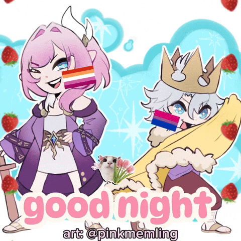 Night Siblings GIF