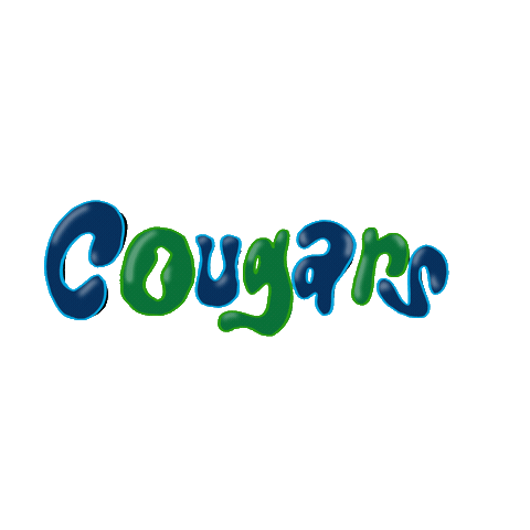 Cougars Go Cougs Sticker by Mount Vernon Nazarene University