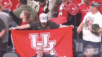 Houston Cougars Sport GIF by NCAA March Madness