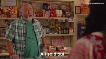 Too Late Appa GIF by Kim's Convenience