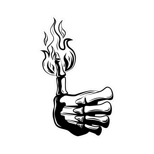 Skateboard Penny Sticker by Rocky Billy