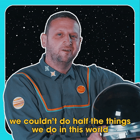 Friends Space GIF by Tim Robinson