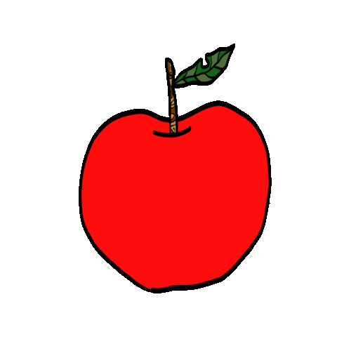 Apple リンゴ Sticker
