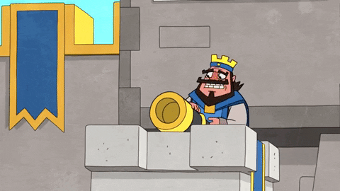 Clash Royale Crying GIF - Clash Royale Crying King - Discover & Share GIFs