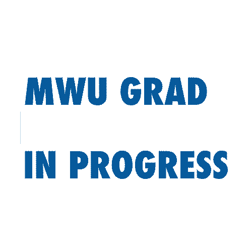 Graduation Grad Sticker by Midwestern University