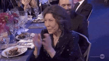 lily tomlin applause GIF by SAG Awards
