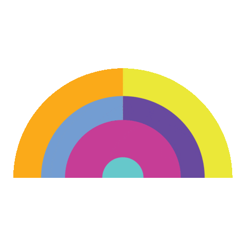 Rainbow Acf Sticker by Town of Vic Park