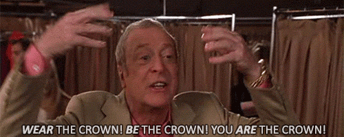 michael caine crown GIF