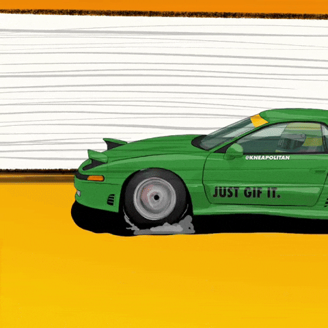 Car Racing GIF by kneapolitan