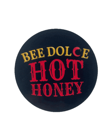 Hot Honey Sticker by Bee Dolce Hot Honey