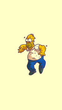 Homer Simpson Hippie GIFs
