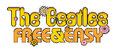 The Beatles Sun Sticker by Free & Easy