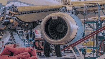 Airplane Factory GIF by Safran
