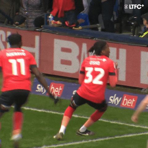 Celebration Baby GIF by Luton Town FC