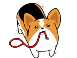 corgi STICKER