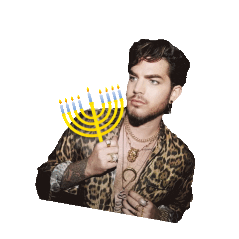 American Idol Happy Holidays Sticker by Adam Lambert