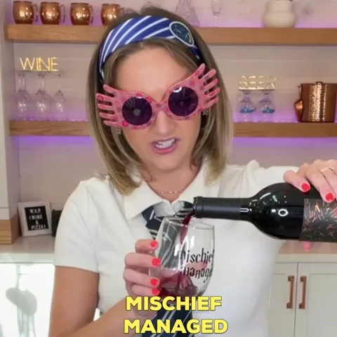 Harry Potter Drinking GIF by Loryn Powell