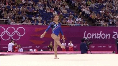Vanessa Ferrari Gymnastics GIF