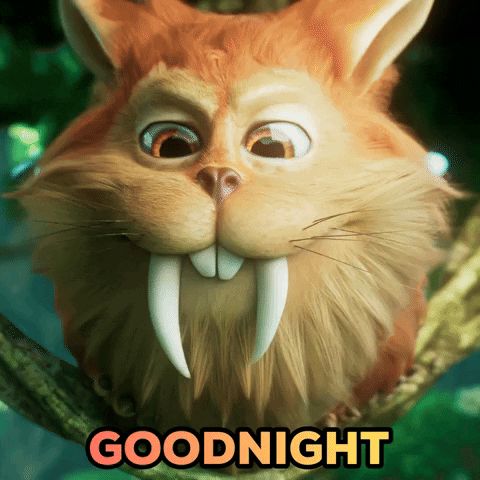 Sleepy Good Night GIF by Gameforge