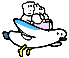 Bird Flying Sticker