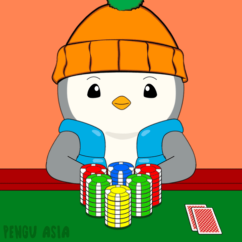 All In Poker GIF by Pengu Asia