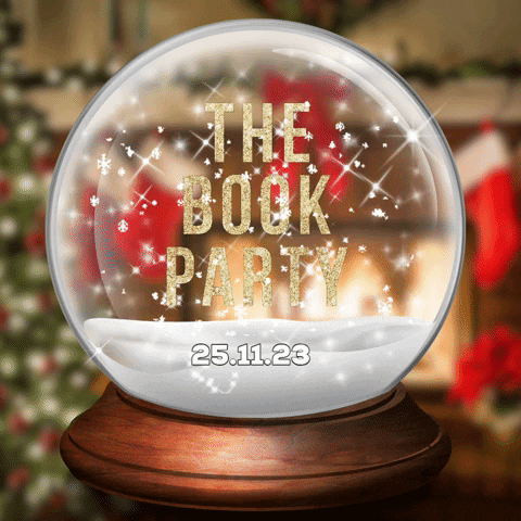 Christmas Party Snow Globe GIF by Insta Book Tours