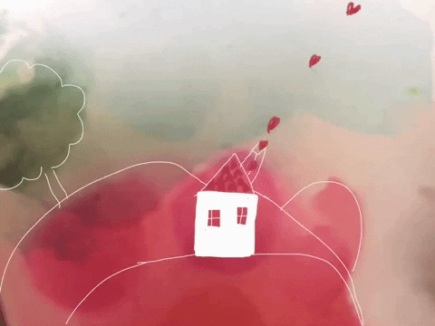 Feels Like Home Love GIF by Barbara Pozzi - Find & Share on GIPHY