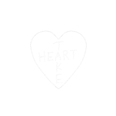 Take Heart Sticker