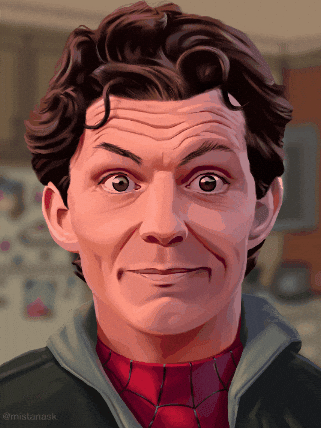 Tom Holland Spiderman GIF
