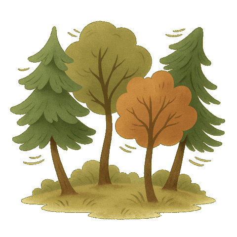 Horse Tree Sticker