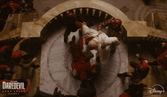 Marvel Television Fighting GIF by Marvel Studios