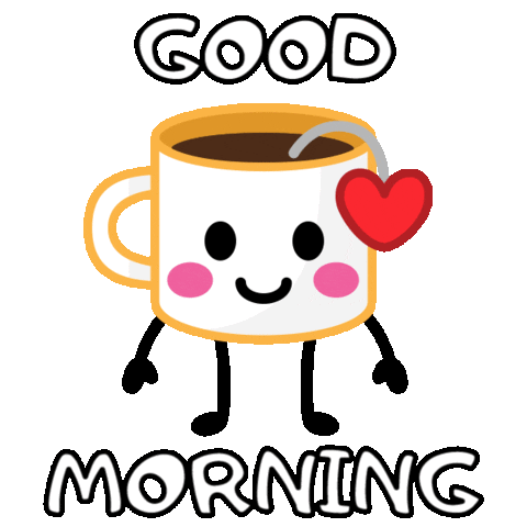 Happy Good Morning Sticker by ircha_gram